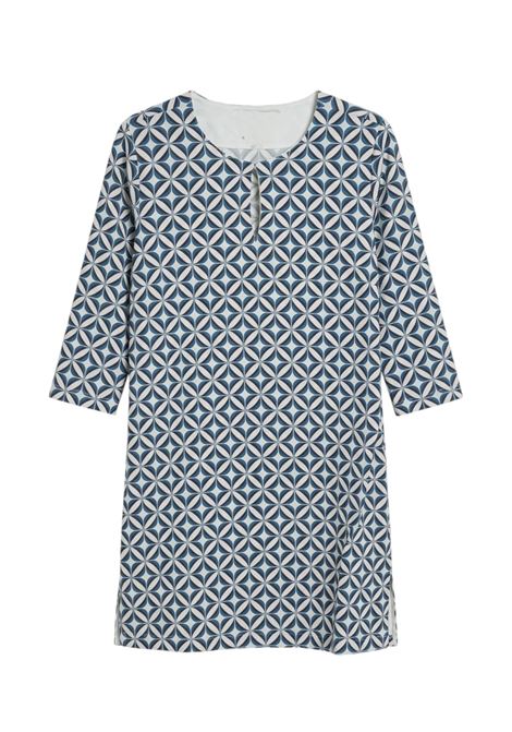 Abito Max Mara Beachwear con fantasia jacquard MAX MARA beachwear | BCHCARNET002